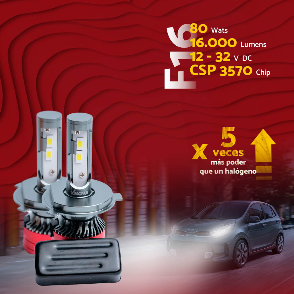 Bombillo LED F16