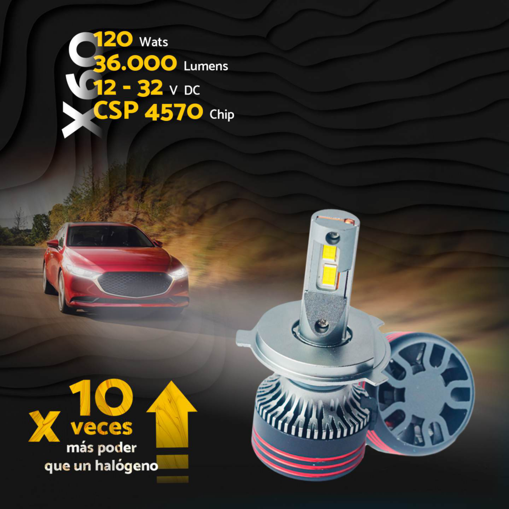 Bombillo LED X60