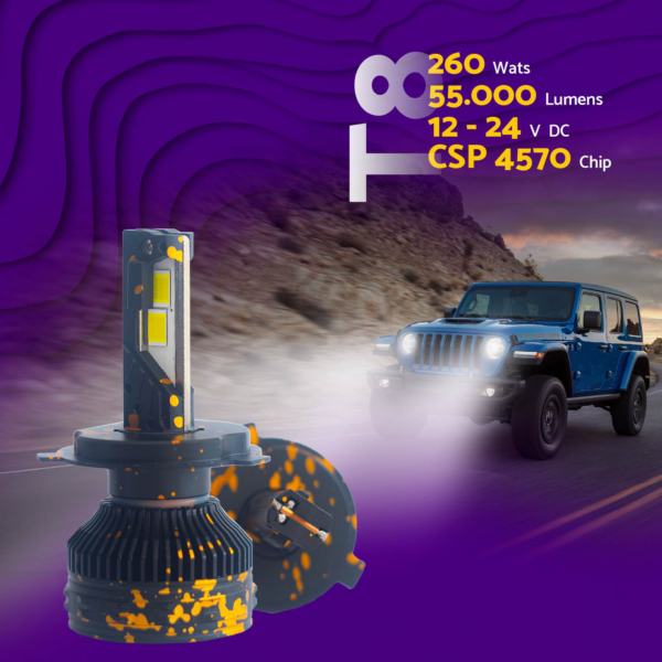 Bombillo LED F8